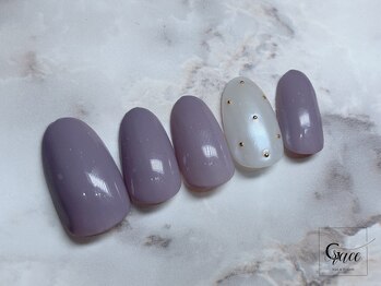 ネイルサロン グレイス(Grace)/春シンプル定額