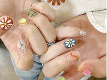 アイネイルズ 横浜EAST店(I-nails)/レトロPOPネイル