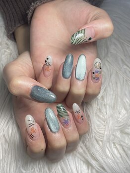 インプレス 鶴見店(Impress)/麻雀ネイル