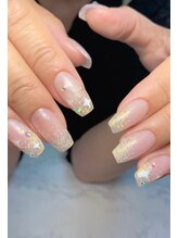 ナチュリア(Natulea)/アクリルスカルプ4本アート