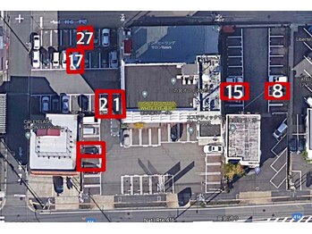 ホワイトアイ 福井二の宮店(WHITE EYE)/ ◇駐車場のご案内◇