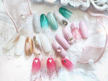 ネイルサロン キュラソー(Curacao)/R6.6月定額デザイン