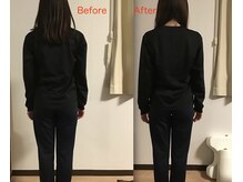 ボディラボカワサキ(Body Labo Kawasaki)/ビフォアフター　約3ヶ月後
