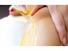 背中全体(うなじ付き)＊天然成分100％シュガーリングWAX脱毛　￥7500→ 