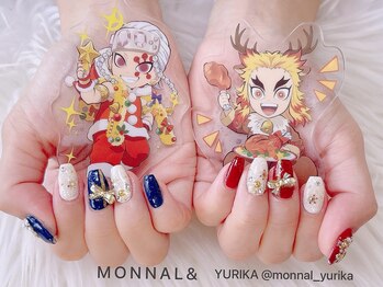 モナールアンド(MONNAL&)/Xmasネイル☆彡