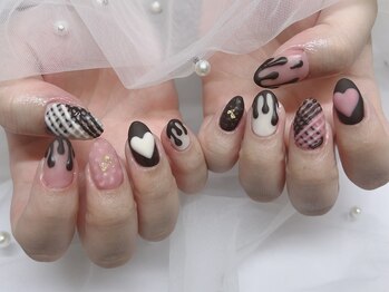 バレンタインネイル＊