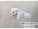 8月フットネイルトレンドA