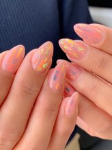 レディグリッター(Lady glitter)/乱切りホログラムネイル