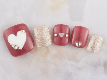 ネイルプラザ 河原町OPA店(NAIL PLAZA)/ラブリーハートネイル