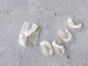 サンミーゴネイル 神戸店(Sunmego Nail)/大人ニュアンスネイル☆