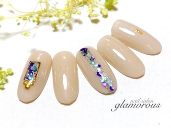 ネイルグラマラス 西新井店/《パラジェル》上品シンプル