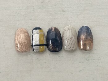 ネイルズオブレオ 梅田(Nails of LEO)/店内サンプル★レオコース¥8250