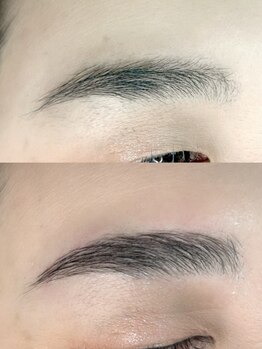 アイブロウメニューがあるサロン