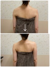 エステティックサロン ベルエトワール住吉店/肩甲骨バストアップマッサージ