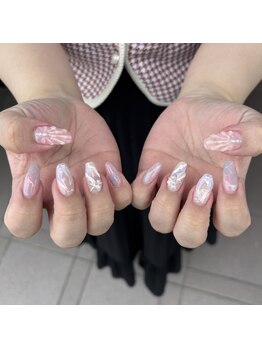 トータルサロン 白べぇーっ プラス/マーメイドネイル