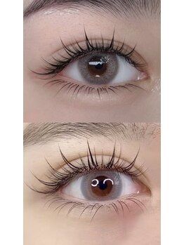 エーエムアイラッシュサロン 新大久保店(A.M EYELASH SALON)/人気漫画ナチュラル束感