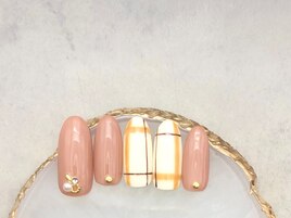 チェックネイル