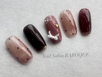 ネイルサロン バロック(Nail Salon BAROQUE)の写真/全員ＪＮＡ１級ネイリスト★丁寧なカウンセリングとデザインのご提案が自慢！理想のお手元に仕上げます☆
