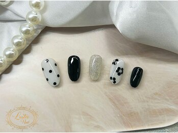 お花ドットネイル♪