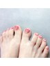 フット＊ワンカラー【8月限定】 ￥7000→6500