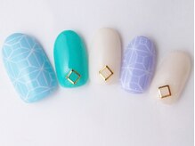 ネイルサロン ドレリッチ 大宮店(drerich)/ブロックラインアート