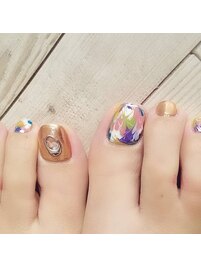 アシメピーコックミラー