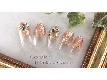ユウコネイルズアンドエステティック ラ デェス(Yuko Nails & Esthetic La Deesse)/ゴールドコース (定額制)¥8000