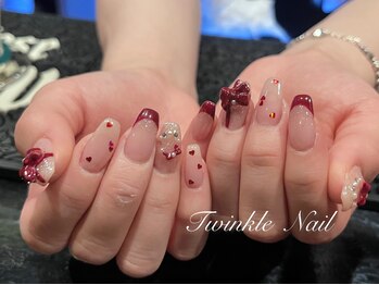 ツィンクルネイル(Twinkle Nail)/アートし放題¥9000