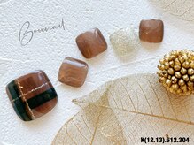 ネイルアンドアイラッシュ ボネール 銀座店(lash Bounail)/フット　チェック　8980円