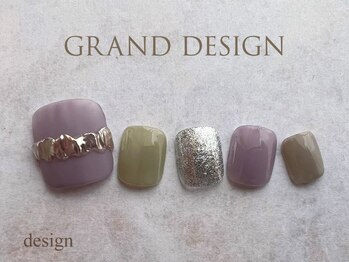 グランドデザイン 大垣店(GRAND DESIGN)/リングミラーネイル
