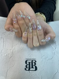 クリアスカルプキラキラネイル！