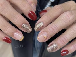 【パラジェル】ボルドーネイル