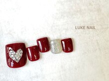 ルークネイル 恵比寿店(LUKE NAIL)/ストーンハートネイル　春夏秋冬