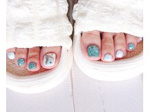 アンクレット(anklet)/フットネイル(持ち込み)