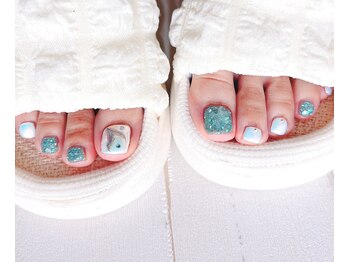 アンクレット(anklet)/フットネイル(持ち込み)