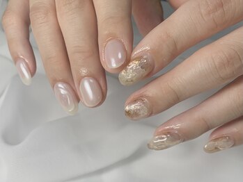 ちぐはぐニュアンスネイル