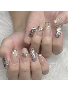 ラ リエート 新所沢店(La lieto)/ブラウンマットネイル