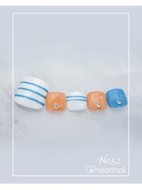 フットネイル　Design No.52