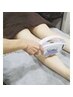 《レディース》顔～アンダーまで全て含む全身脱毛でツルツル顔は美容液仕上げ