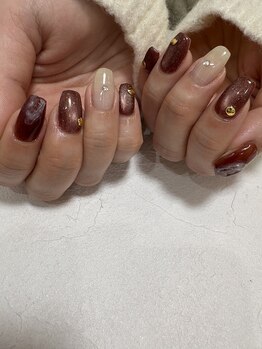 ロトリー(Lotly.)/茶色マグネット