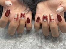 ルーラネイル(Lura nail)/リボンネイル/ワンホンネイル