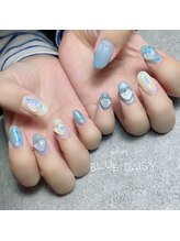 ブルーデイジー(BLUE DAISY)/uruuru nail