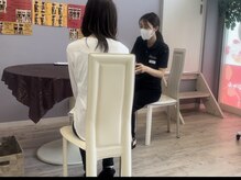 ラシェス ハスダ(luscious hasuda)/施術前のカウンセリング