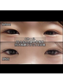 まつげちゃん☆ねいるちゃん/フラットラッシュ付け放題