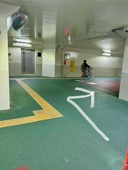 嵐の湯 町田店/分岐を右折