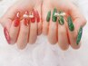 チップ長さだし★マグネット/フラッシュ/ミラー/オローラ ワンカラー¥11500