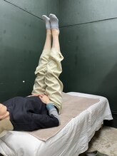 座楽/運動での改善を目指します。