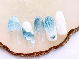 夏ネイル¥7980