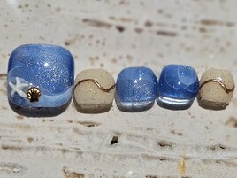 サマーフットネイル