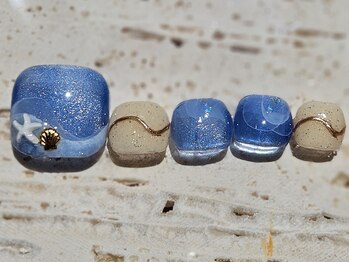 プロモート 岡山城下店(Promote)/サマーフットネイル